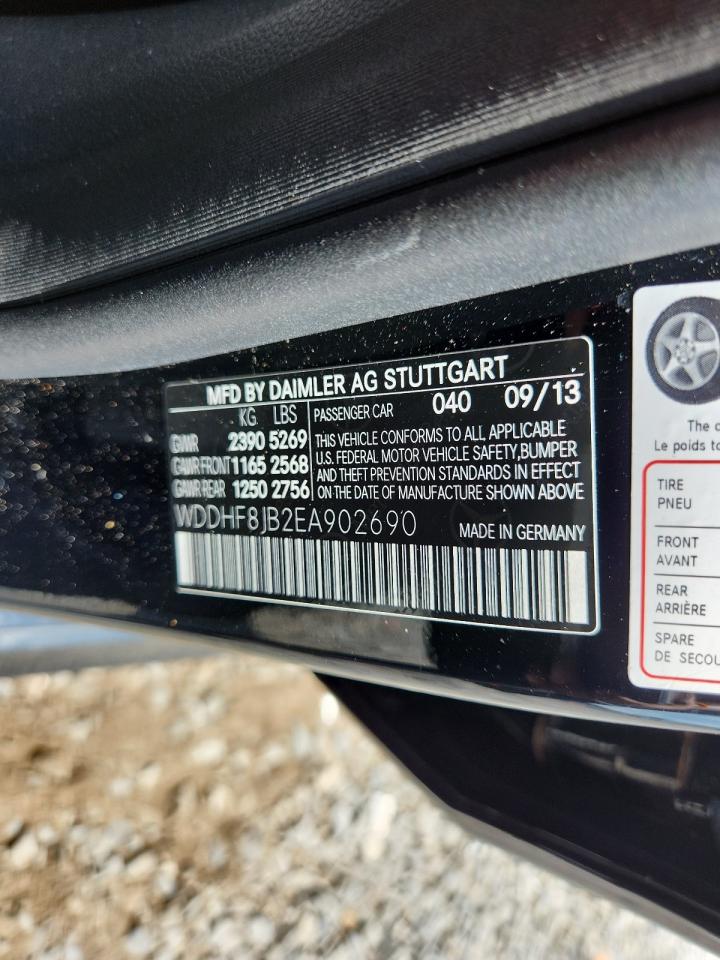 2014 Mercedes-Benz E 350 4Matic VIN: WDDHF8JB2EA902690 Lot: 62557655