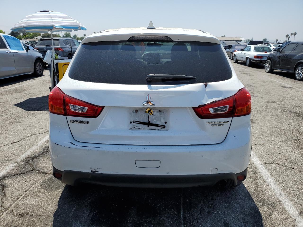 2017 Mitsubishi Outlander Sport Es VIN: JA4AR3AU7HZ032944 Lot: 62033455