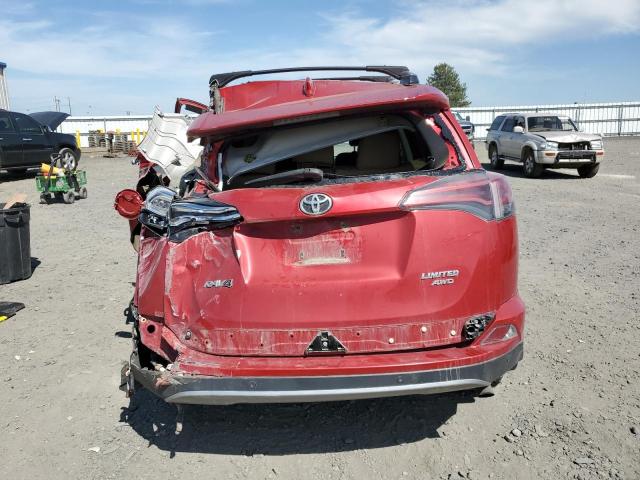  TOYOTA RAV4 2017 Czerwony