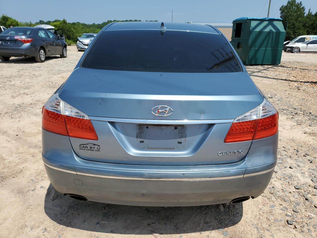 2010 Hyundai Genesis 3.8L VIN: KMHGC4DE4AU097387 Lot: 59545485