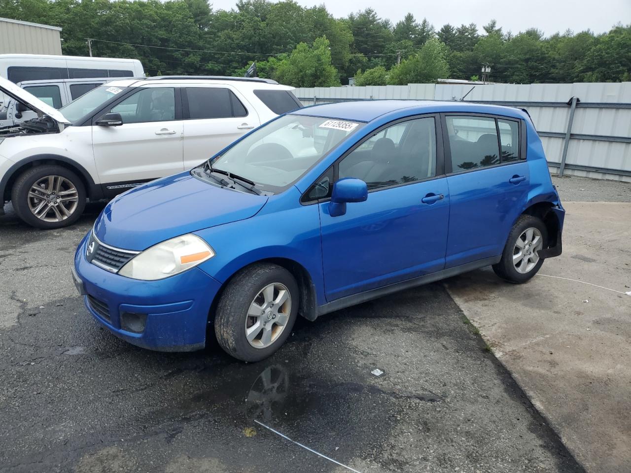 2007 Nissan Versa S na sprzedaż w Exeter, RI - Rear End