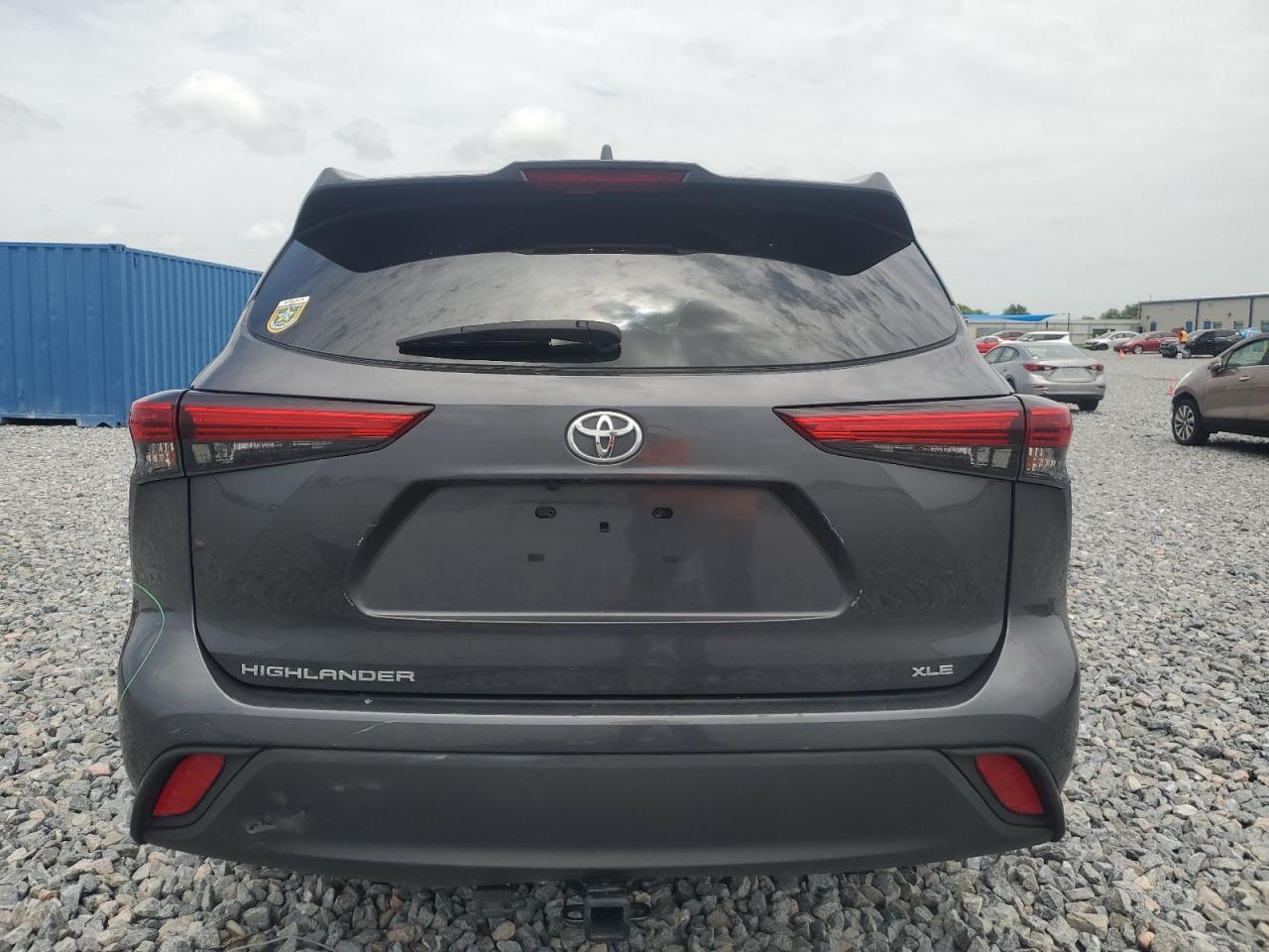 2021 Toyota Highlander Xle VIN: 5TDGZRAH3MS036278 Lot: 59612035