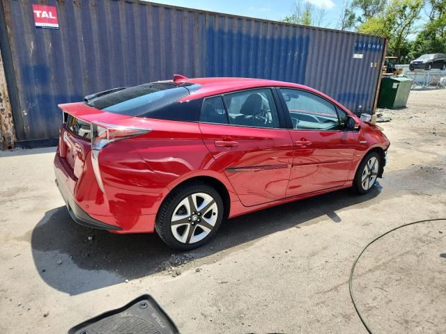  TOYOTA PRIUS 2017 Red