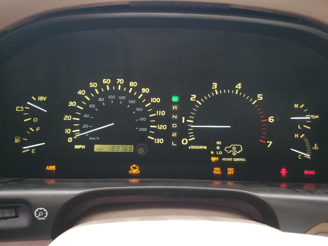 2000 Lexus Lx 470 VIN: JT6HT00W2Y0123297 Lot: 61828165