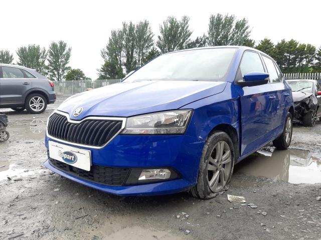 2021 SKODA FABIA 1.0 MPI SE 5DR for sale at Copart BELFAST