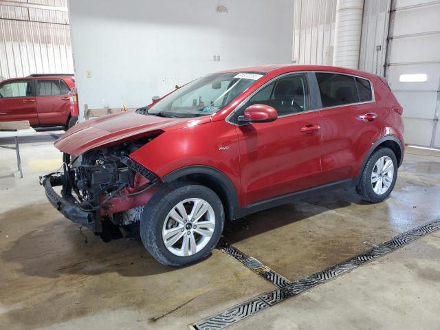  KIA SPORTAGE 2019 Burgundy