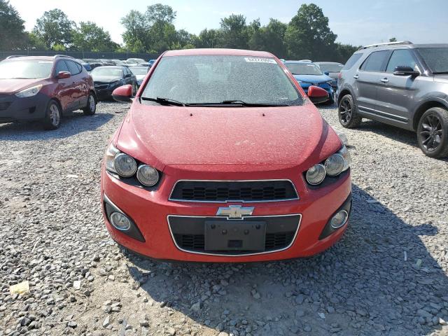 Hatchbacks CHEVROLET SONIC 2015 Red