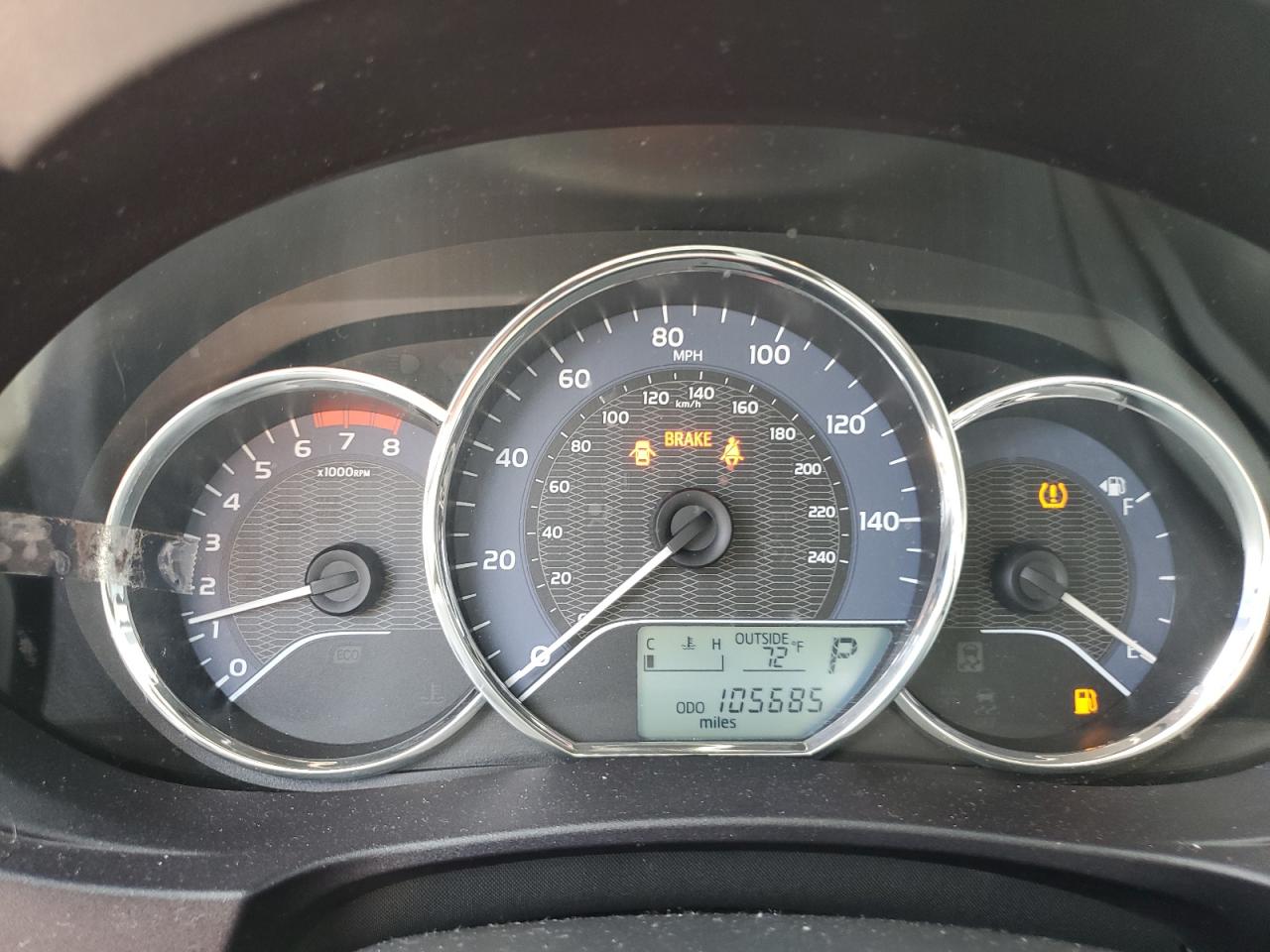 5YFBURHE3GP521182 TOYOTA COROLLA 2016
