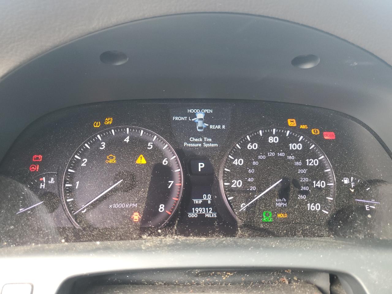 2007 Lexus Ls 460 VIN: JTHBL46FX75040309 Lot: 61123445