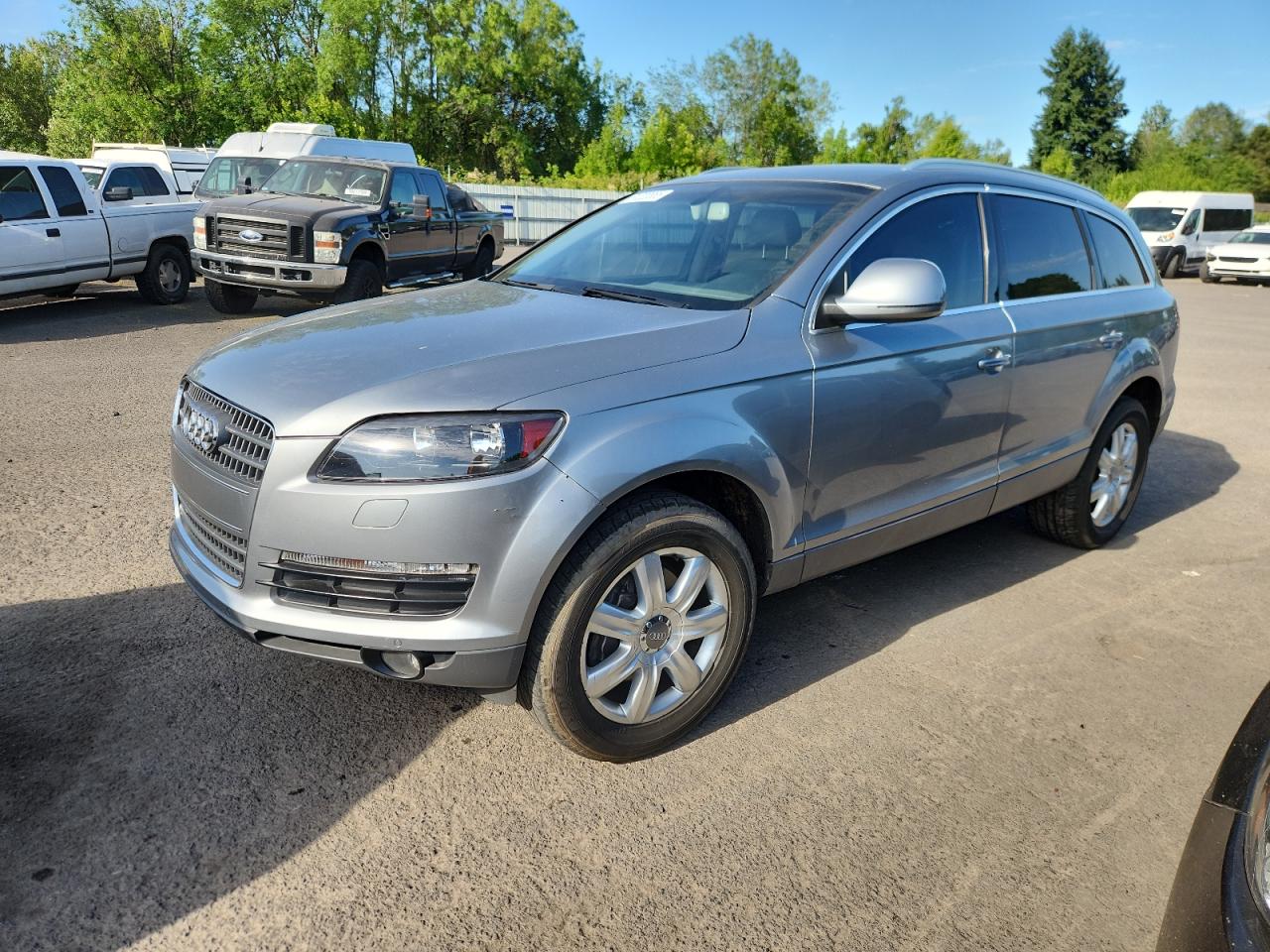 2008 Audi Q7 3.6 Quattro Premium იყიდება Portland-ში, OR - Undercarriage