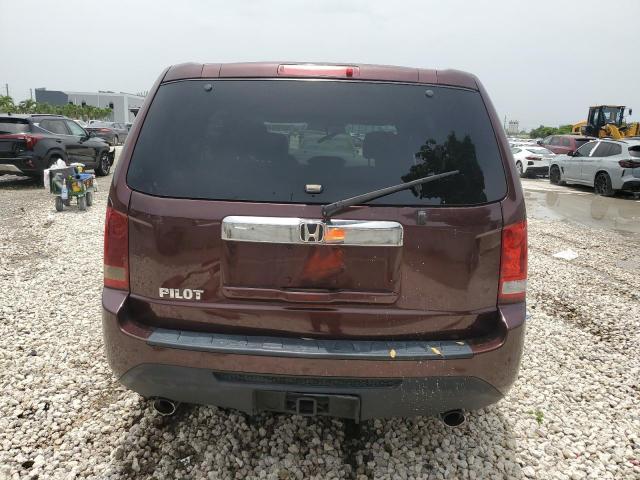  HONDA PILOT 2014 Burgundy