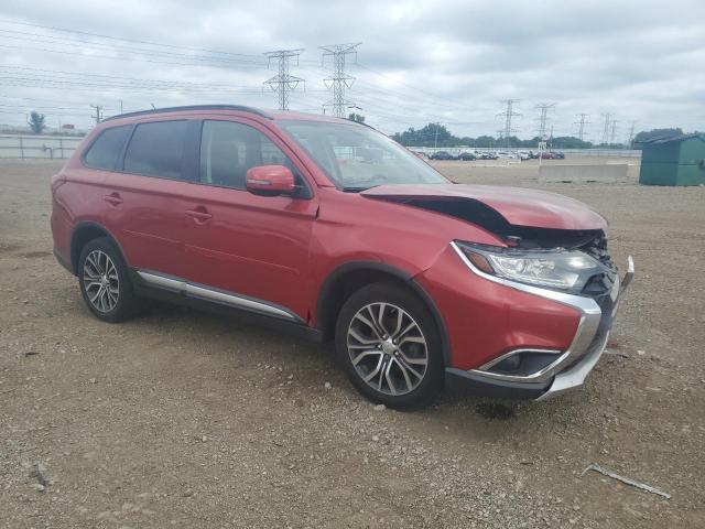  MITSUBISHI OUTLANDER 2016 Czerwony