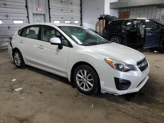 Crossovers SUBARU IMPREZA 2014 Biały