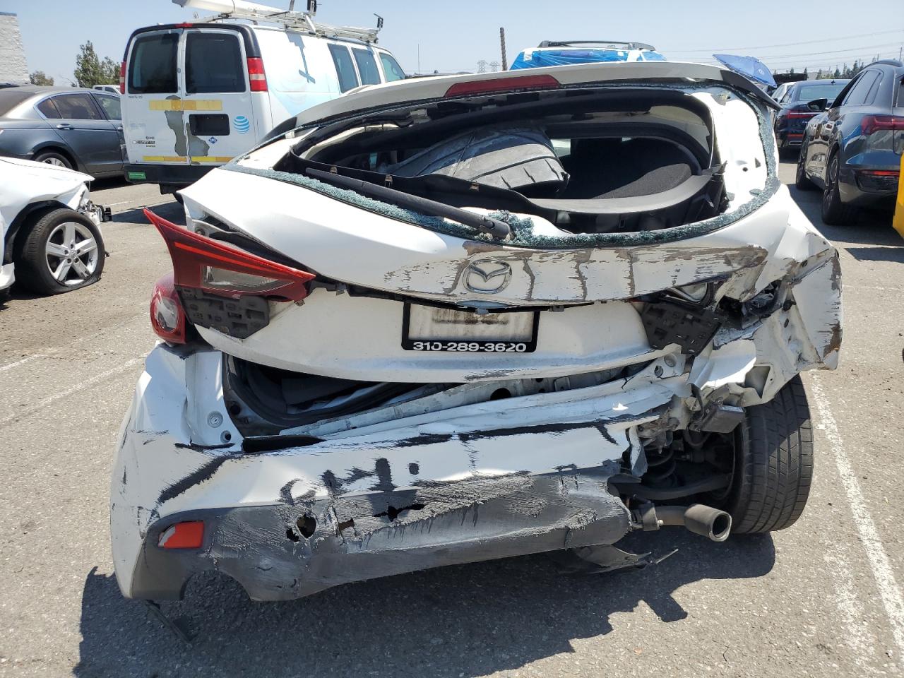 MAZDA 3 2016 VIN JM1BM1L72G1347832 zdjęcie 6