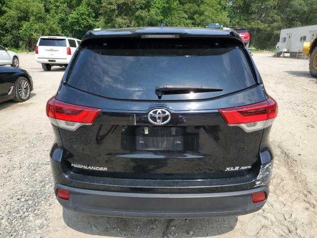  TOYOTA HIGHLANDER 2017 Czarny