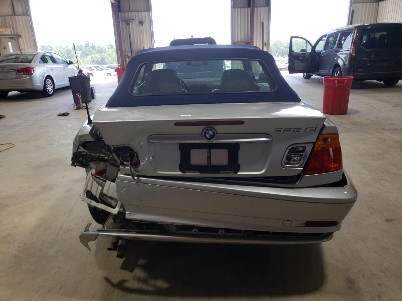 2002 BMW 325 Ci VIN: WBABS33442PG83740 Lot: 61763375