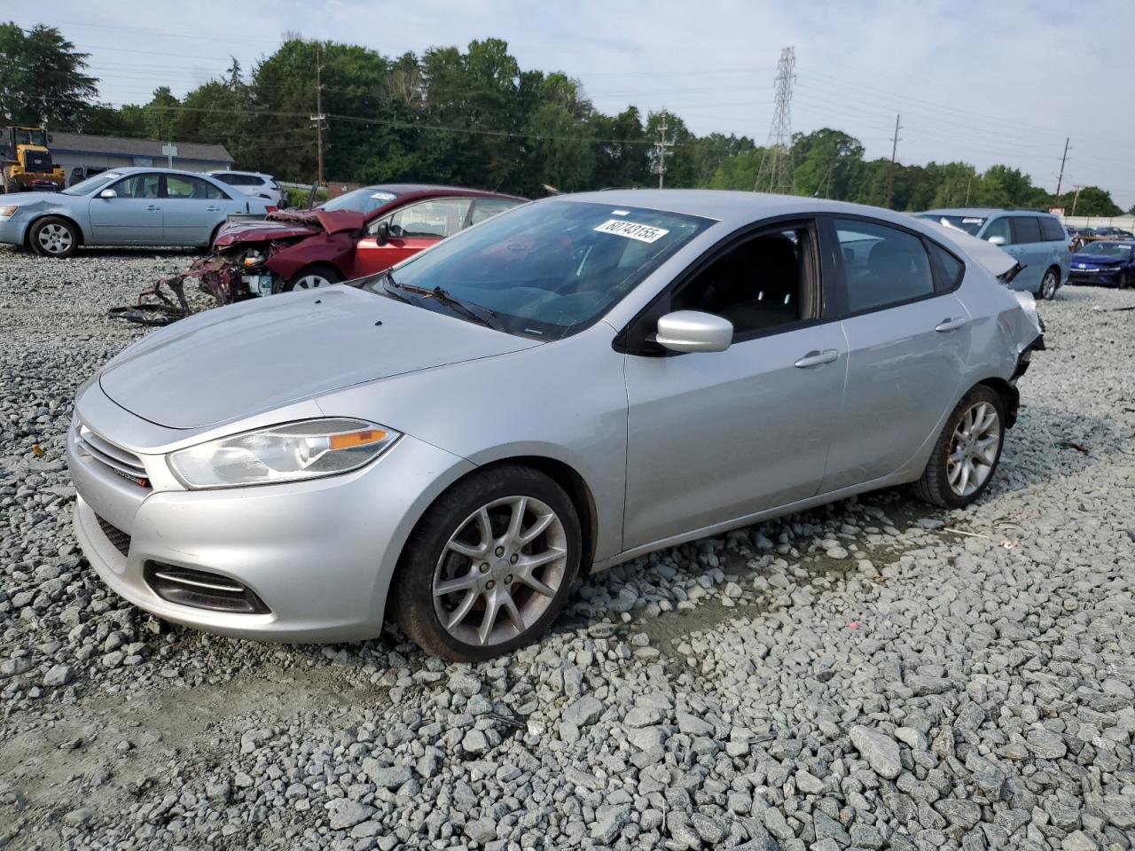2013 Dodge Dart Sxt na sprzedaż w Mebane, NC - Rear End