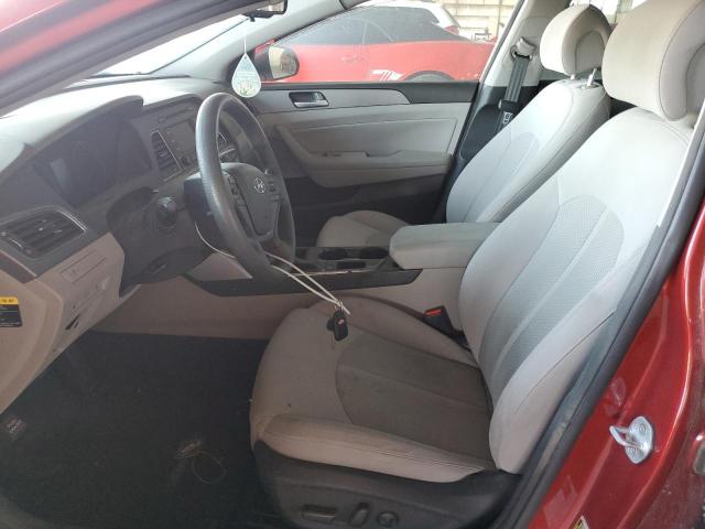 Sedans HYUNDAI SONATA 2015 Czerwony
