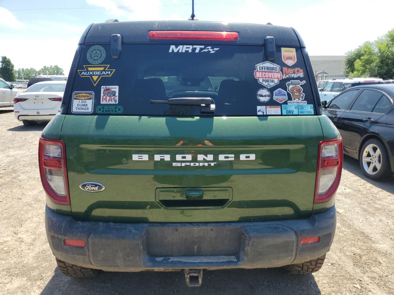 2025 Ford Bronco Sport Badlands VIN: 3FMCR9DA5SRE06400 Lot: 62072495