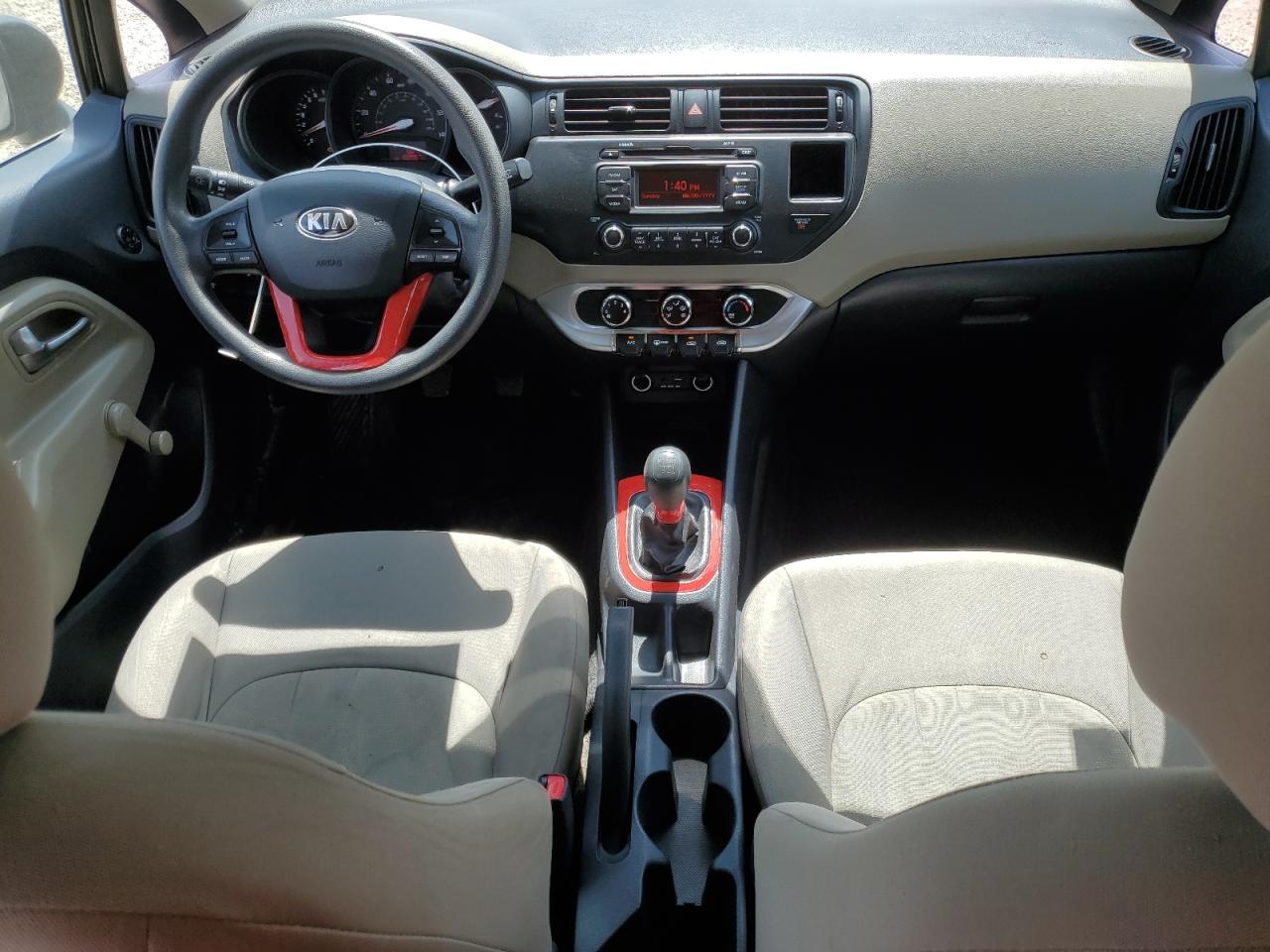 2015 Kia Rio Lx VIN: KNADM4A36F6511110 Lot: 59592265