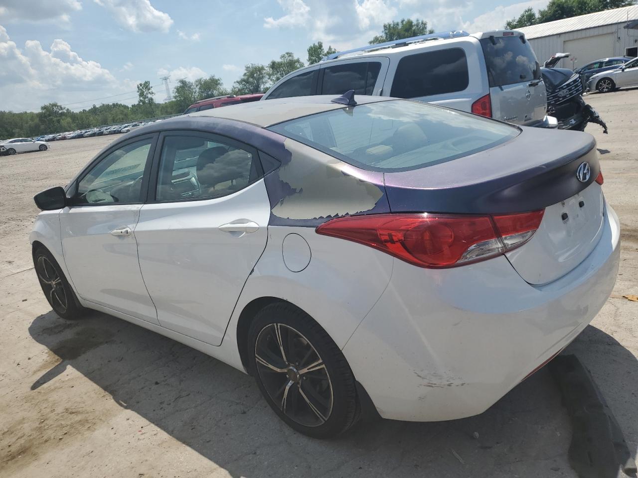 HYUNDAI ELANTRA 2013 VIN 5NPDH4AE3DH259487 фото 2