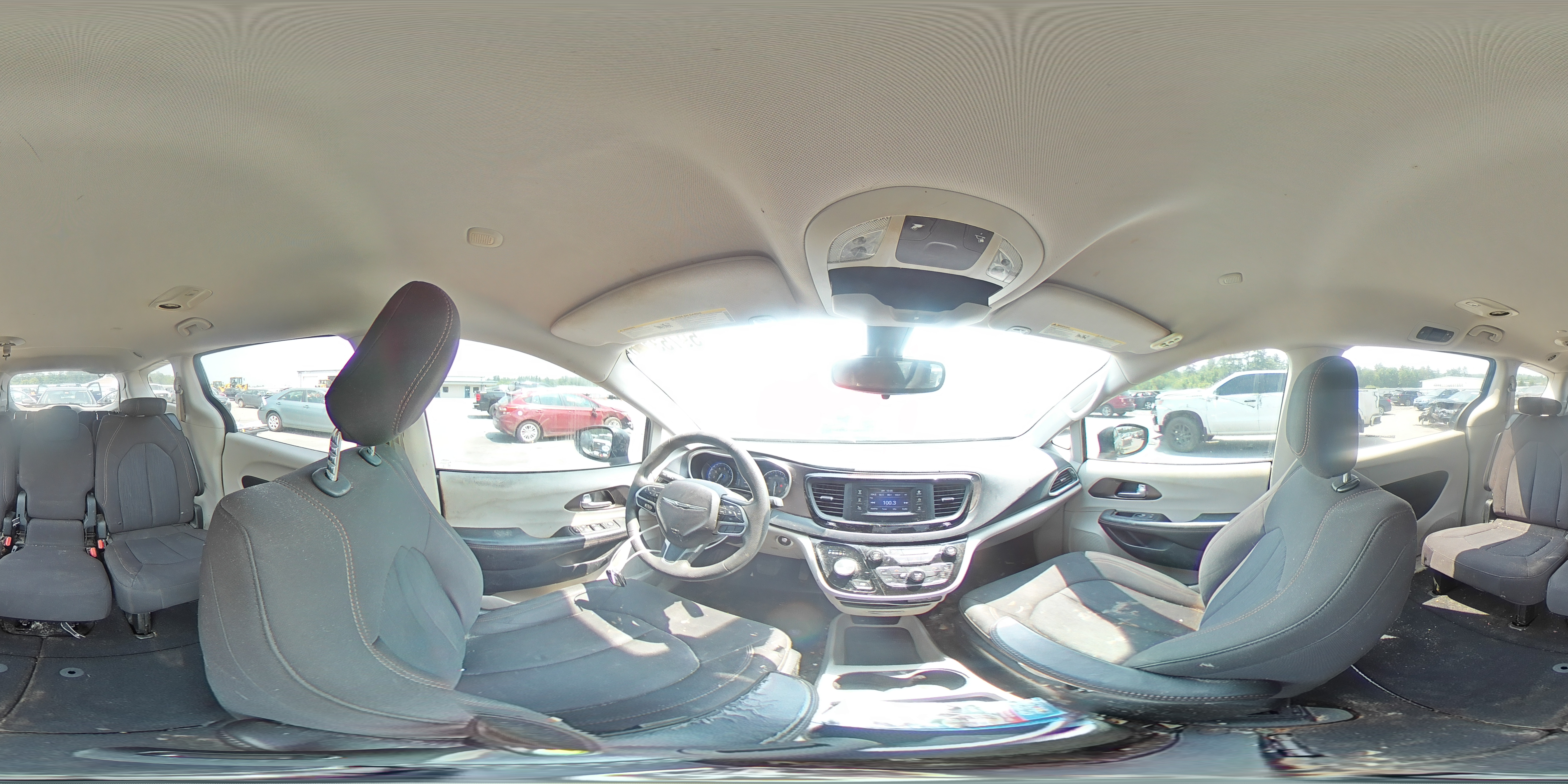 2017 Chrysler Pacifica Lx VIN: 2C4RC1CG2HR770747 Lot: 59753115