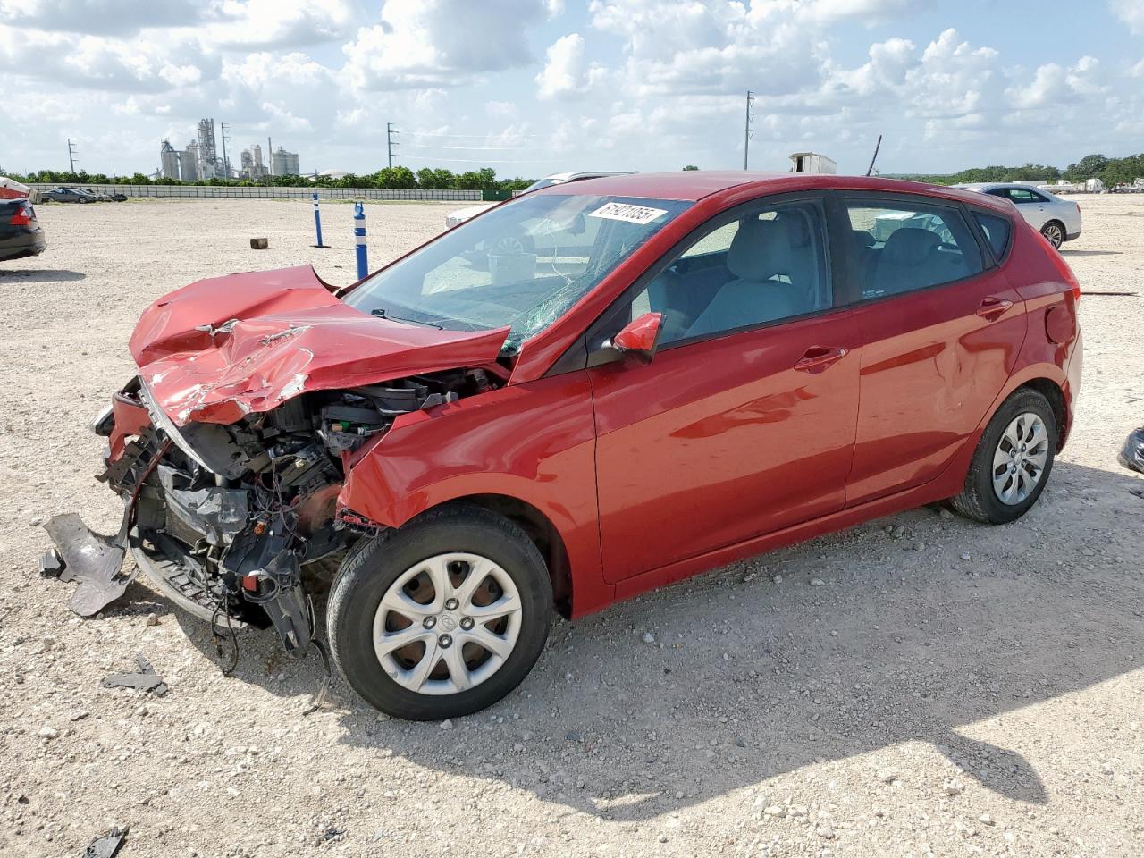 KMHCT5AE9HU362954 HYUNDAI ACCENT Photo 1