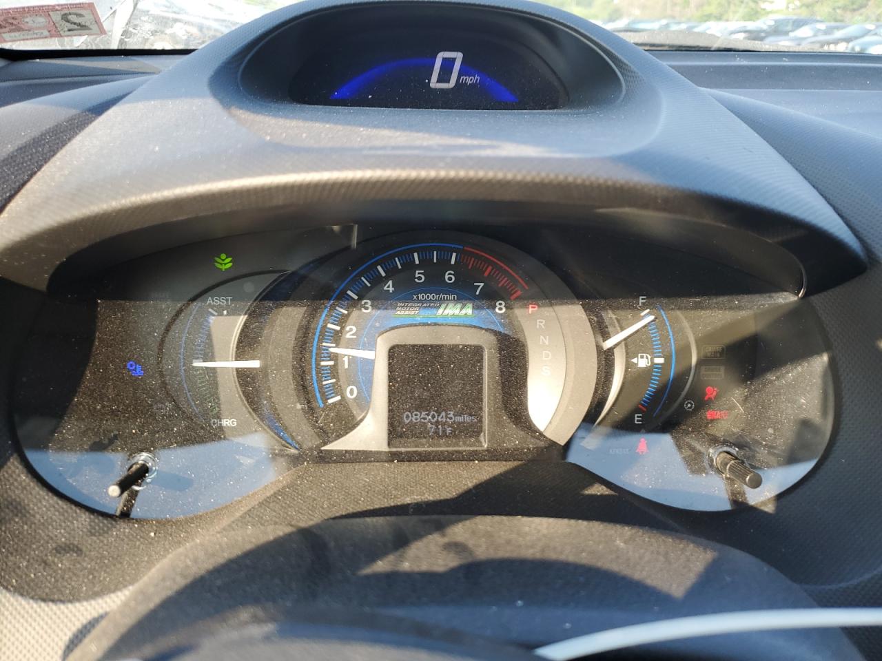2014 Honda Insight Lx VIN: JHMZE2H58ES002321 Lot: 60122345