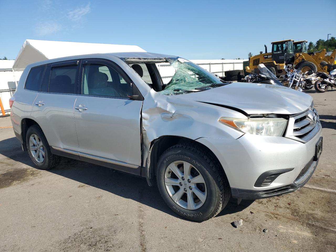 TOYOTA HIGHLANDER 2013 VIN 5TDBK3EH3DS203681 фото 4