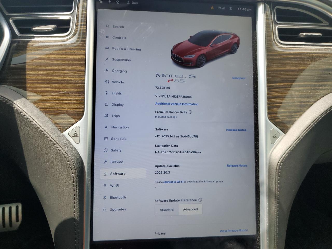 2014 Tesla Model S VIN: 5YJSA1H13EFP35086 Lot: 62117065