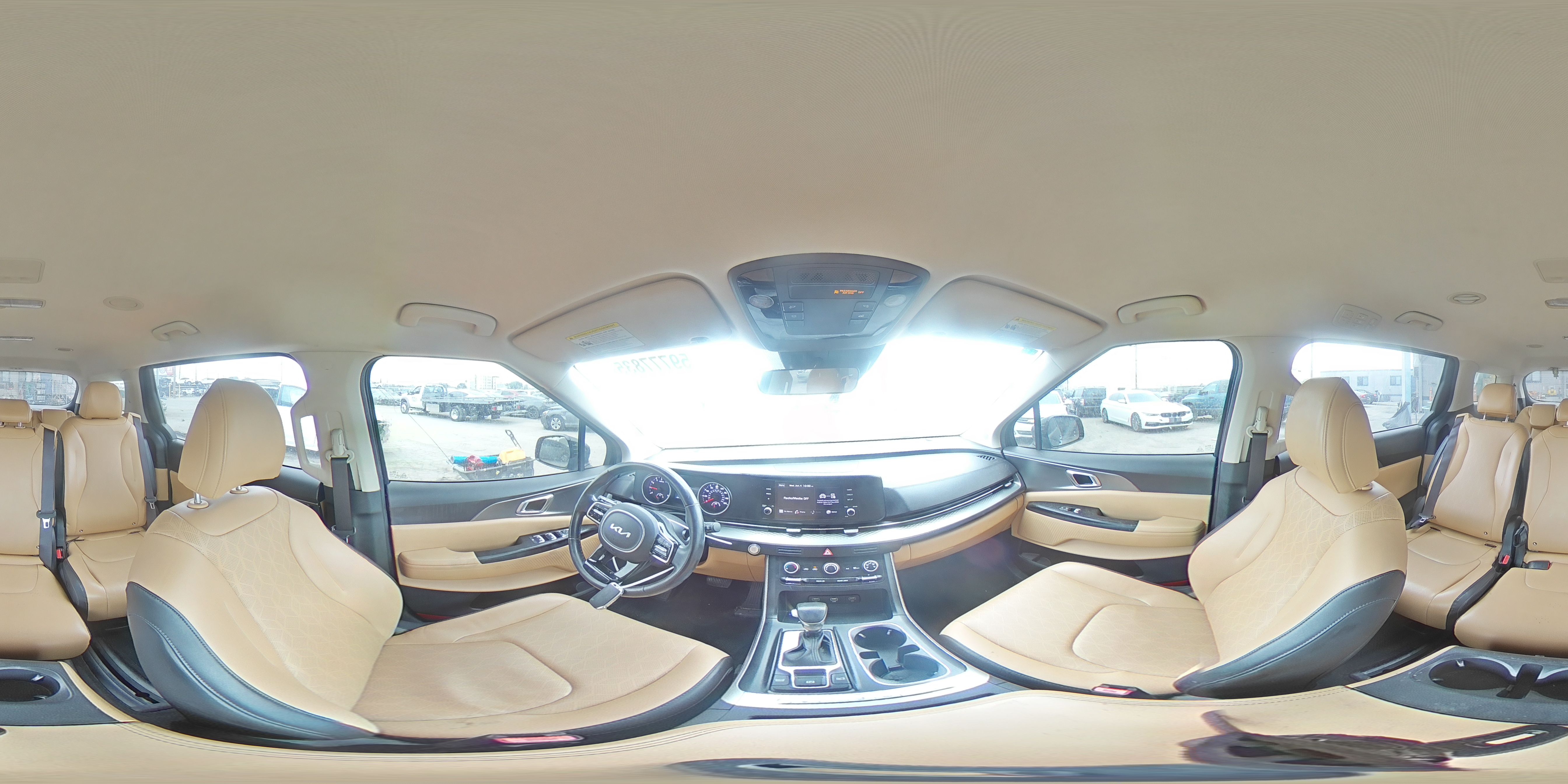 2022 Kia Carnival Lx VIN: KNDNB4H38N6095191 Lot: 59777835