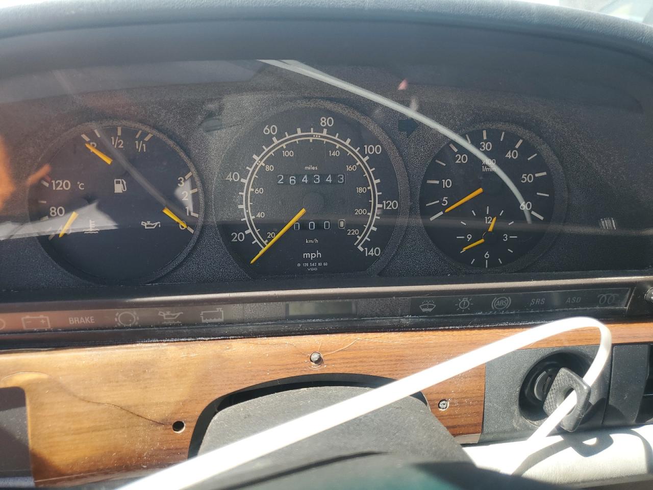 MERCEDES-BENZ 350-CLASS 1991 VIN WDBCB35E4MA579652 photo 9