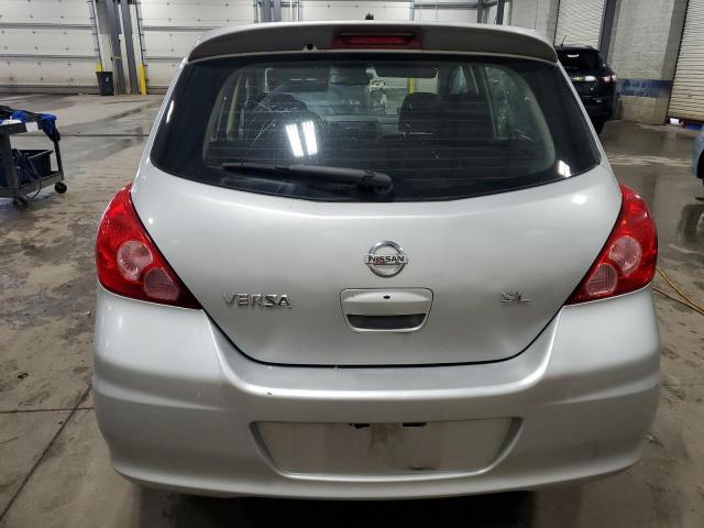Hatchbacks NISSAN VERSA 2012 Silver