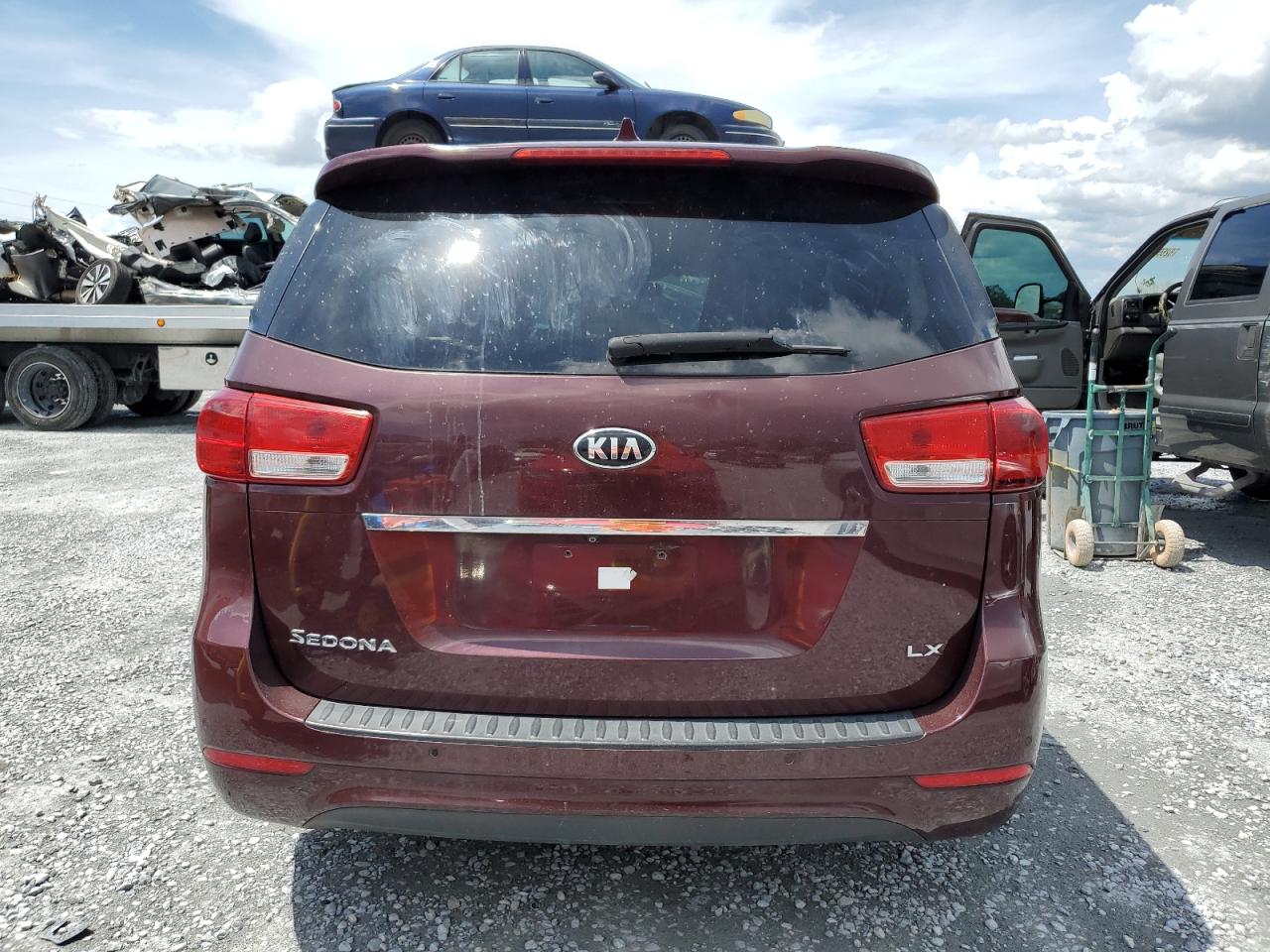 2017 Kia Sedona Lx VIN: KNDMB5C11H6270649 Lot: 62968525