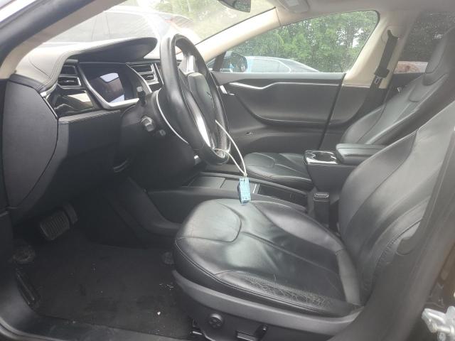 Hatchbacks TESLA MODEL S 2013 Czarny