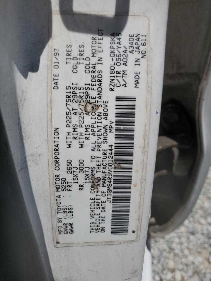 1997 Toyota 4Runner VIN: JT3GM84R9V0012444 Lot: 61202545