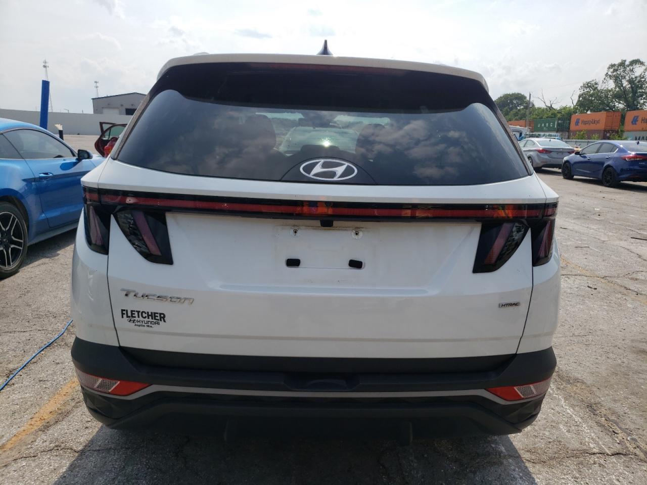 2022 Hyundai Tucson Sel VIN: 5NMJBCAE5NH146895 Lot: 59109405