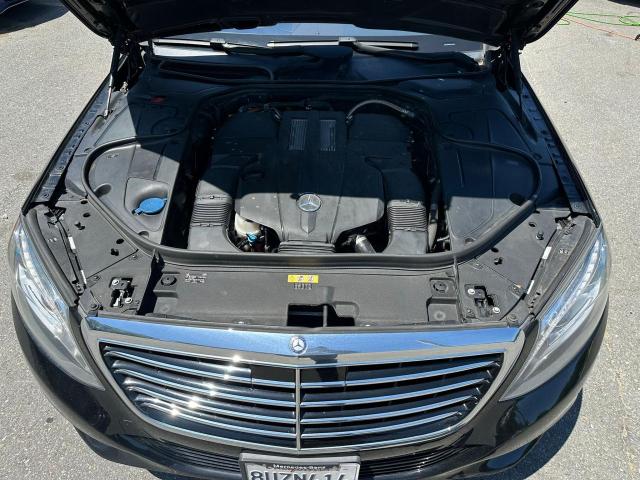 Sedans MERCEDES-BENZ S-CLASS 2016 Czarny
