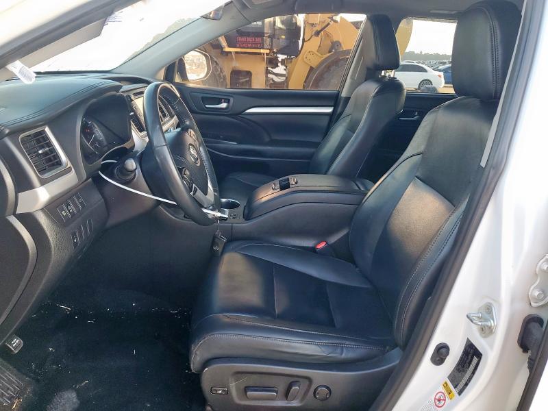  TOYOTA HIGHLANDER 2019 Белы