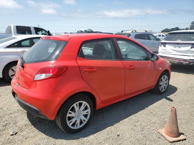  MAZDA 2 2013 Czerwony