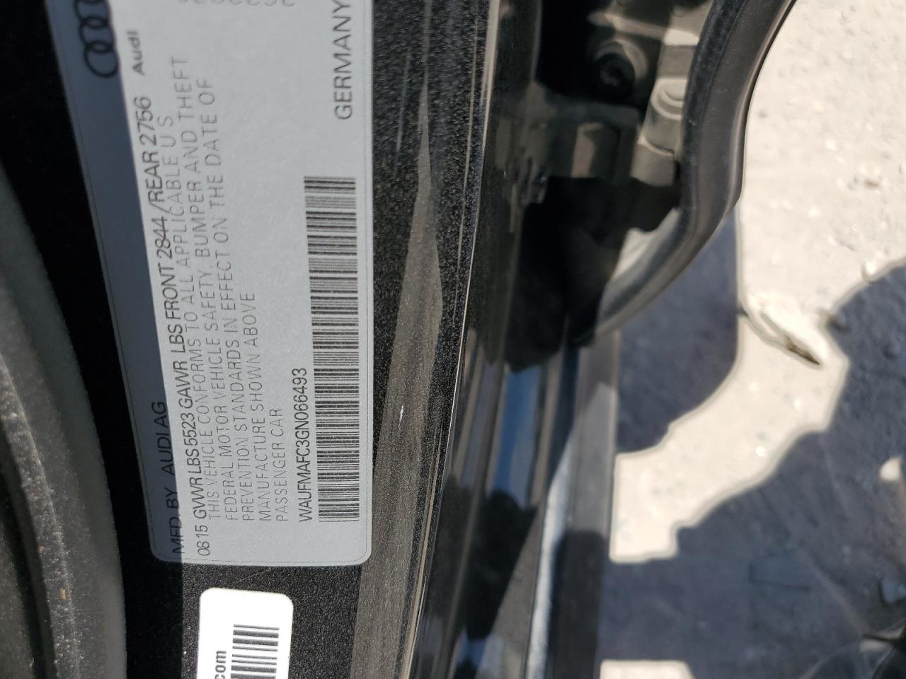 AUDI A6 2016 VIN WAUFMAFC3GN066493 zdjęcie 12