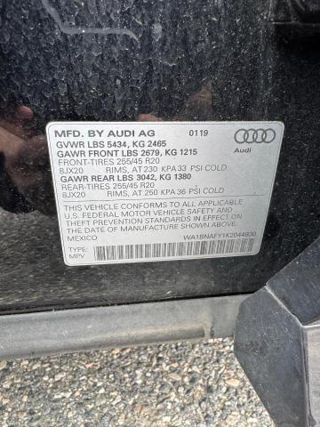 2019 AUDI Q5 PREMIUM PLUS  