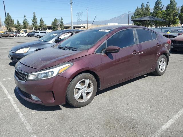  KIA FORTE 2017 Burgundy