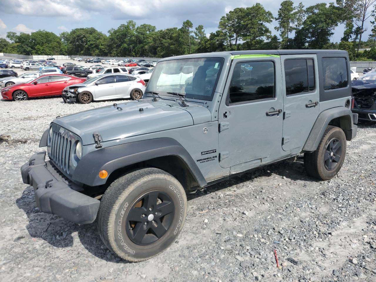 2014 Jeep Wrangler Unlimited Sport for Sale in Byron, GA - Side