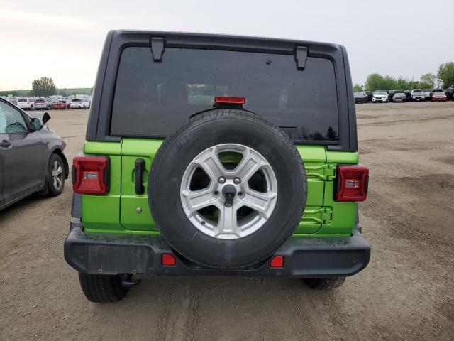  JEEP WRANGLER 2018 Zielony