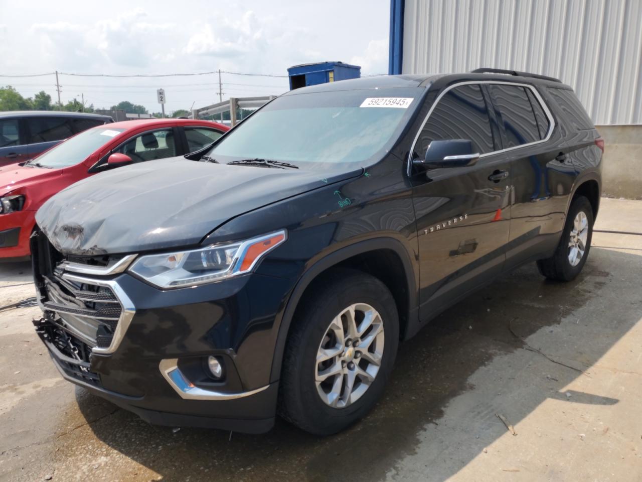 2019 Chevrolet Traverse Lt продається в Lawrenceburg, KY - Front End