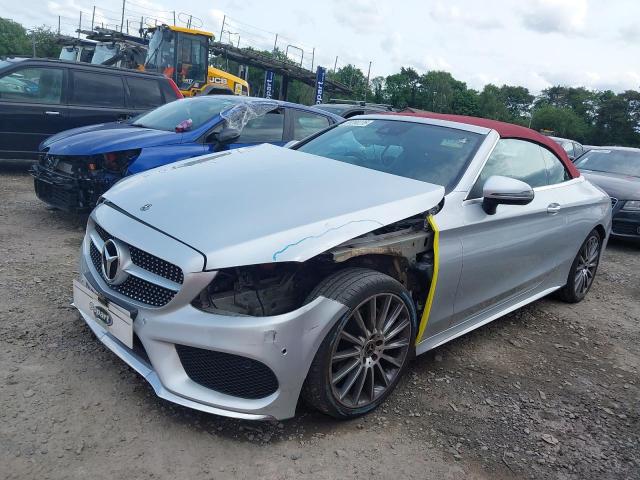 2017 MERCEDES-BENZ C 220 AMG LINE D AUTO  for sale at Copart WOLVERHAMPTON