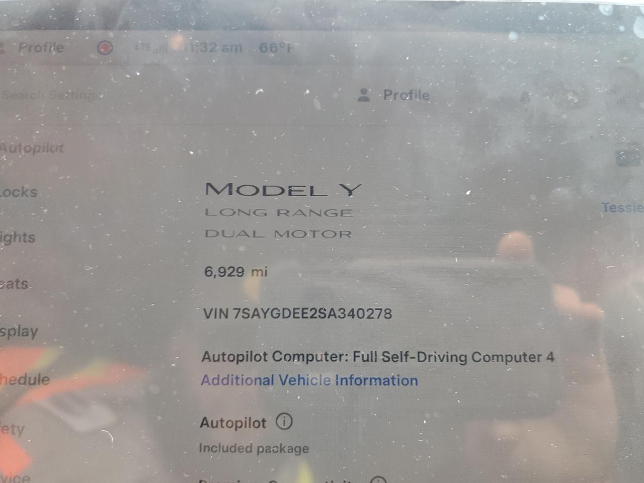 TESLA MODEL Y 2025 VIN 7SAYGDEE2SA340278 photo 9