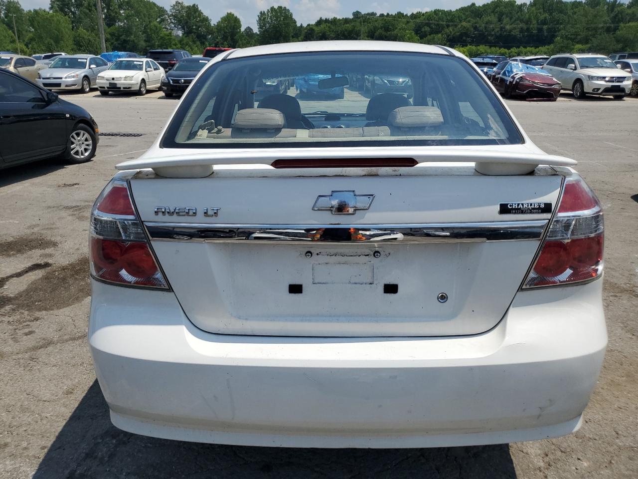 2008 Chevrolet Aveo Lt VIN: KL1TG56698B007733 Lot: 62261845