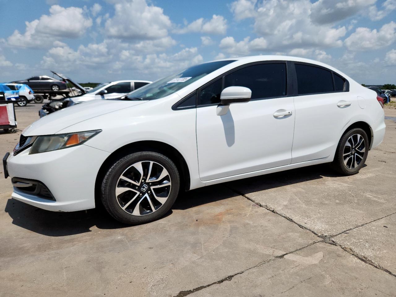 2015 Honda Civic Ex იყიდება Grand Prairie-ში, TX - Hail
